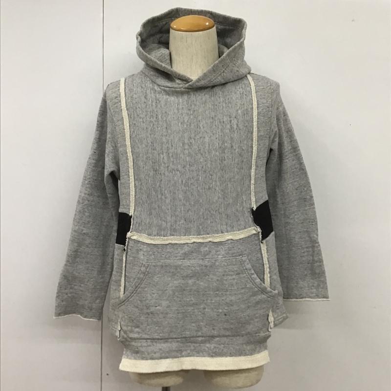 FACETASM - FACETASM ファセッタズム パーカー 1(S位) グレーx黄 【古着】【中古】 FACETASM ファセッタズム パーカー 1(S位) グレーx黄 【古着