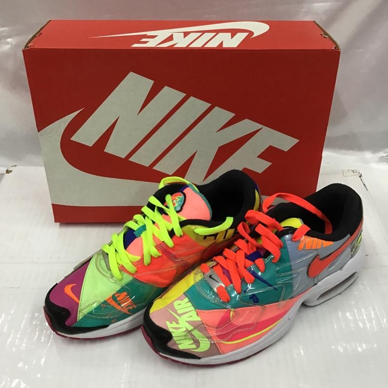 NIKE ナイキ スニーカー スニーカー Sneakers CJ6200 001 AIR MAX 2 LIGHT QS ATMOS 26cm 箱有 トートバッグ付き【USED】【古着】【中古】10103089|クラシカ