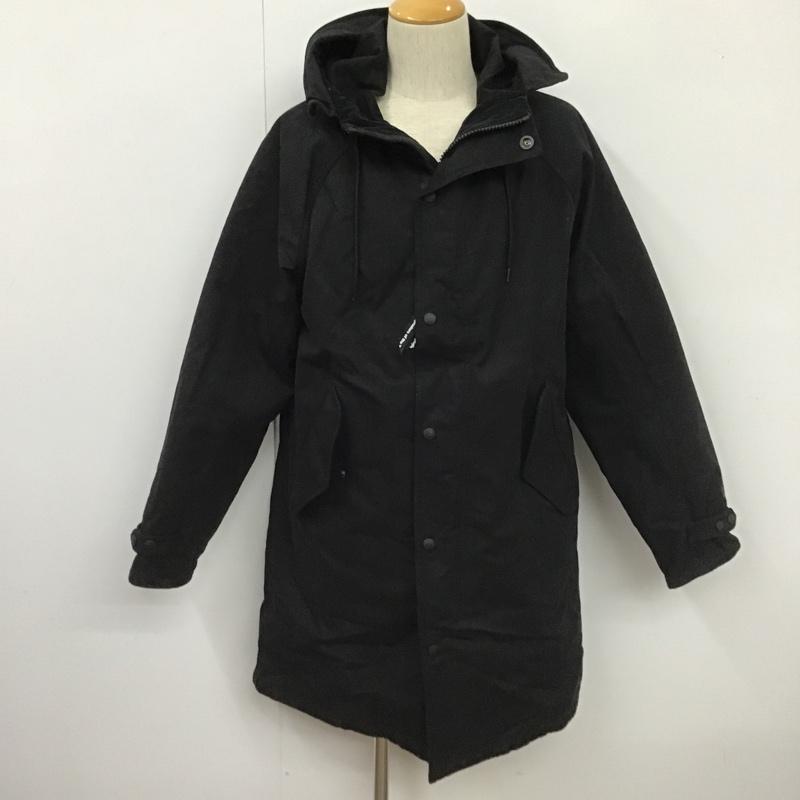 NEW ERA ニュー内鰓 上衣、スポーツジャケット 上衣、厚地の外套 Jacket ラインドライブ付き添い人 ロング丈【USED】【古着】【中古】10103780