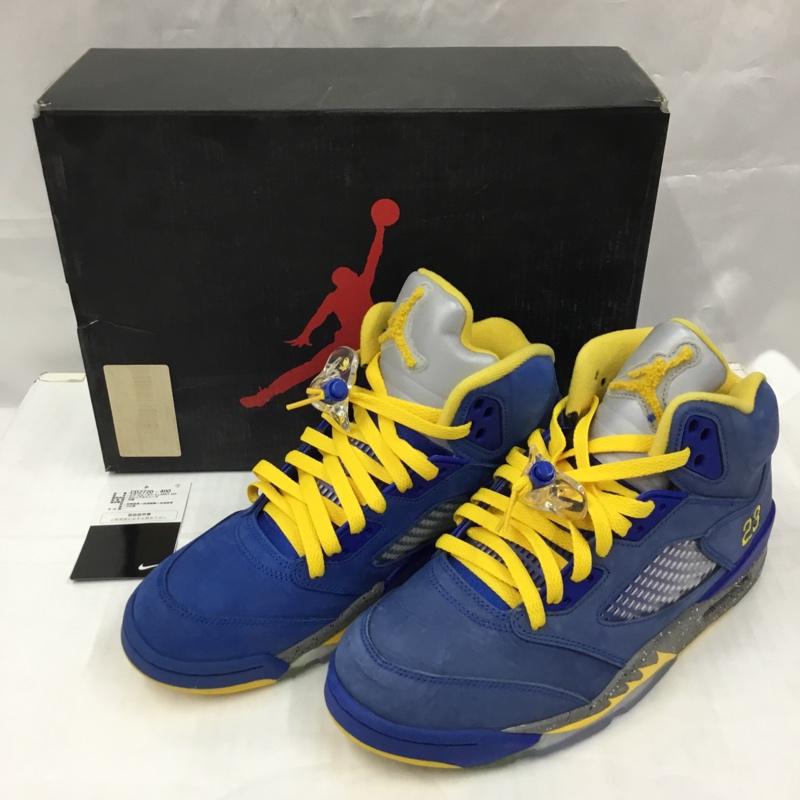 NIKE ナイキ スニーカー スニーカー Sneakers CD2720-400 AIR JORDAN 5 LANEY JSP 26cm 箱有【USED】【古着】【中古】10105720