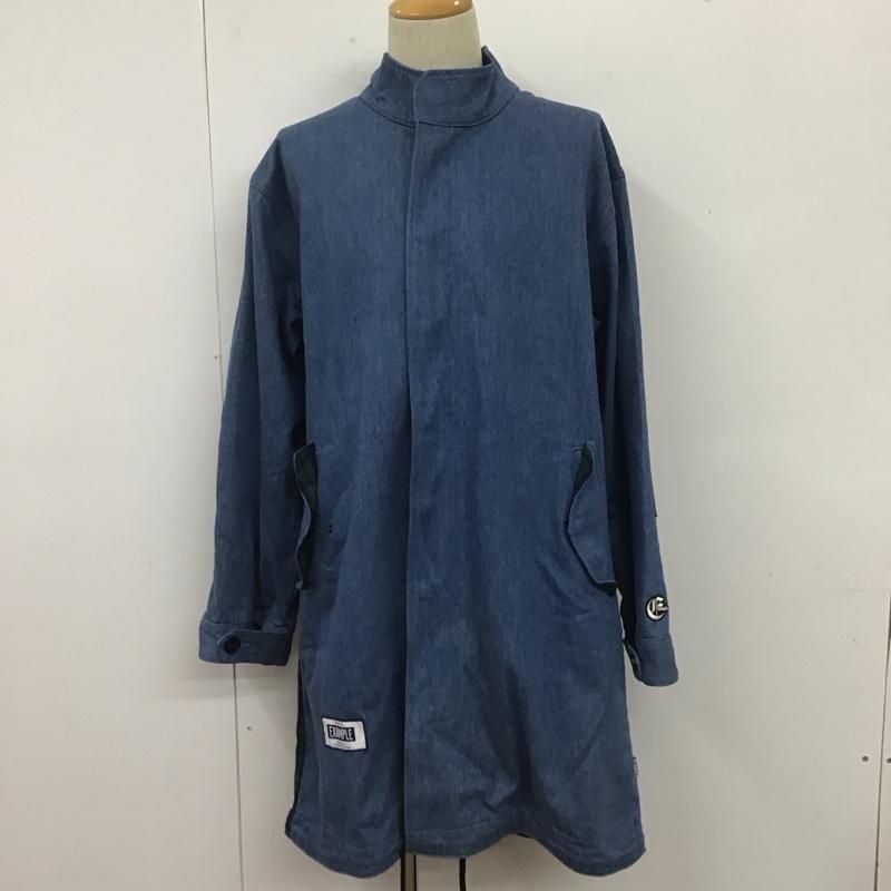 EXAMPLE イグザンプル コート一般 コート Coat DENIM MOD COAT ライトオンス チェック【USED】【古着】【中古】10106925|クラシカ