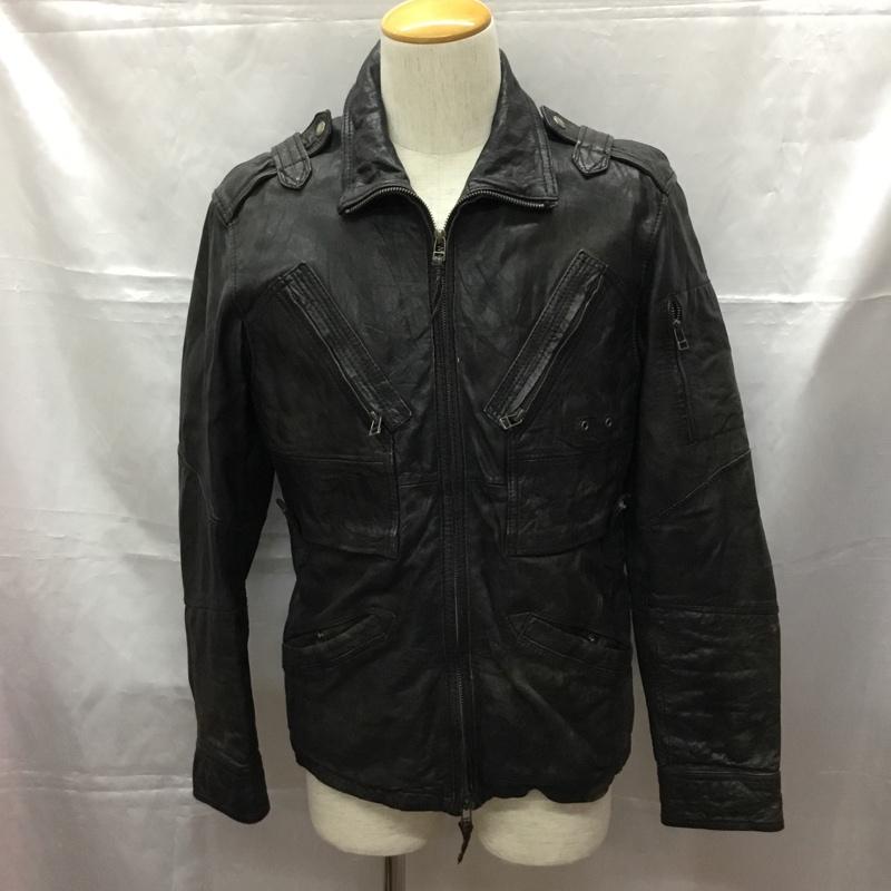 AVIREX アヴィレックス ジャンパー、ブルゾン ジャケット、上着 Jacket ジップアップジャケット ジャンパー レザージャケット カジュアルジャケット【USED】【古着】【中古】10108717