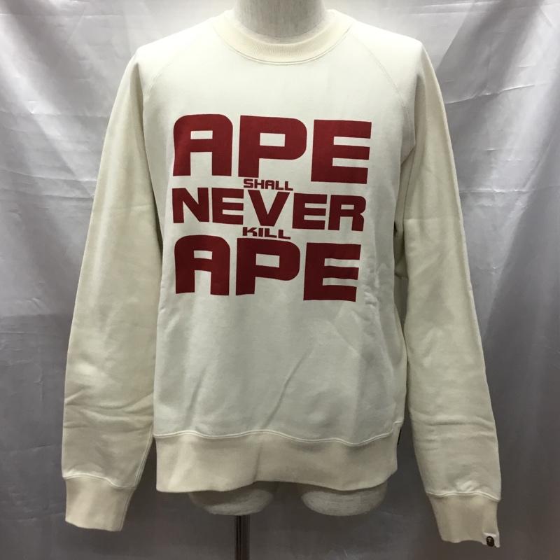 極美品 A BATHING APEグレー スウェット 猿ロゴXL 25723186_55931113_1000.jpg