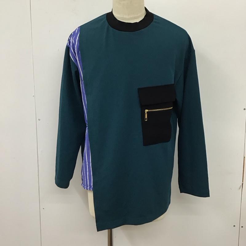 CULLNI クルニ 長袖 Tシャツ T Shirt 20-SS-049 アシンメトリースリットロンT【USED】【古着】【中古】10117125