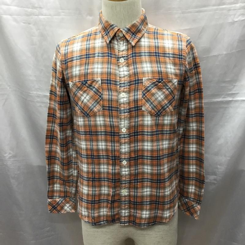 【RonHerman】 長袖シャツ Ron Herman 「Ron Herman」 チェック柄長袖シャツ L ブルー