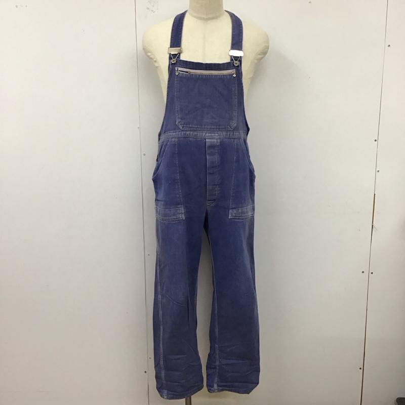 USED 古着 サロペット、オーバーオール サロペット・オーバーオール Overall オーバーオール オールインワン ワイドパンツ カジュアルパンツ【USED】【古着】【中古】10122774