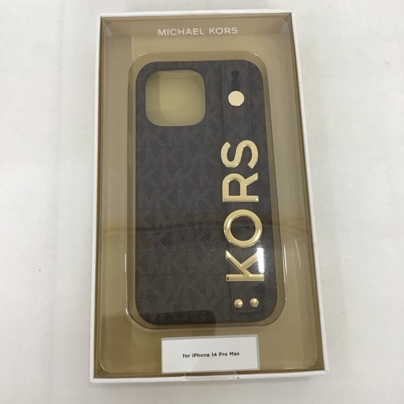 MICHAEL KORS マイケルコース ファッション小物 ファッション小物 MKSRBRWWPIP2267 iPhone 14 Pro MAX iPhoneケース【USED】【古着】【中古】10123242｜クラシカ