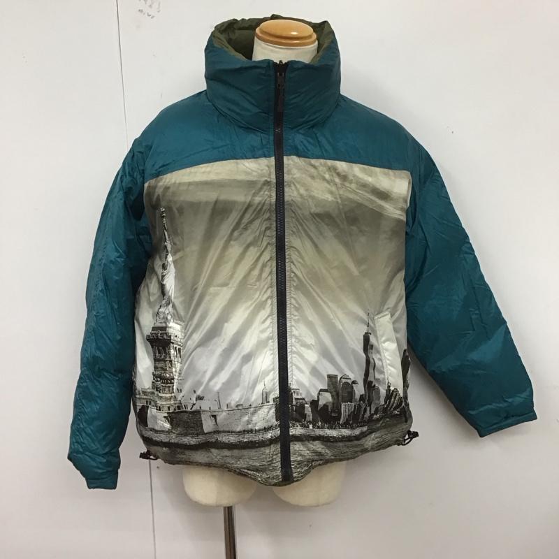 【新古品】Schott ダウンジャケット USA製 90s Schott Leather Down Jacket 茶 44 ショット レザー