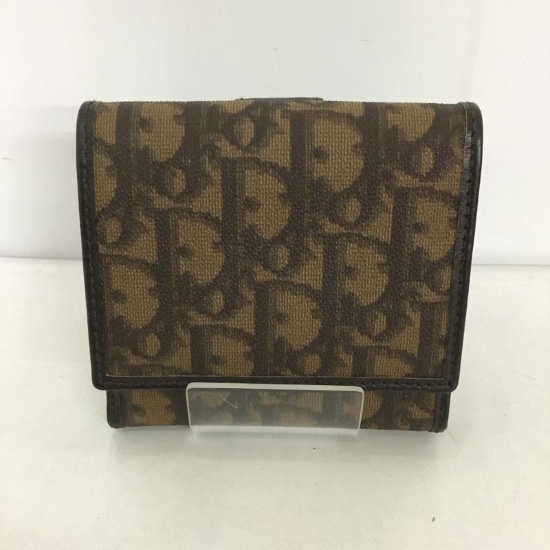【美品/希少品】 Dior ディオール CDエンボスバイフォールドウォレット 美品/希少品】 Dior ディオール CDエンボスバイフォールド