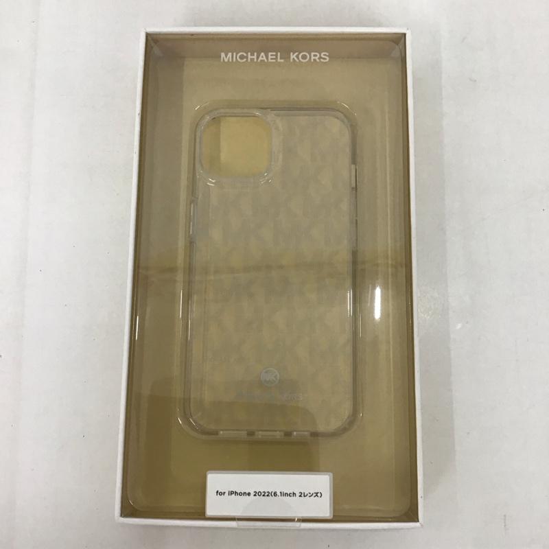 MICHAEL KORS マイケルコース ファッション小物 ファッション小物 MKSIBLKIMIP2261 iPhone 14 iPhoneケース IML Case Signature【USED】【古着】【中古】10127032