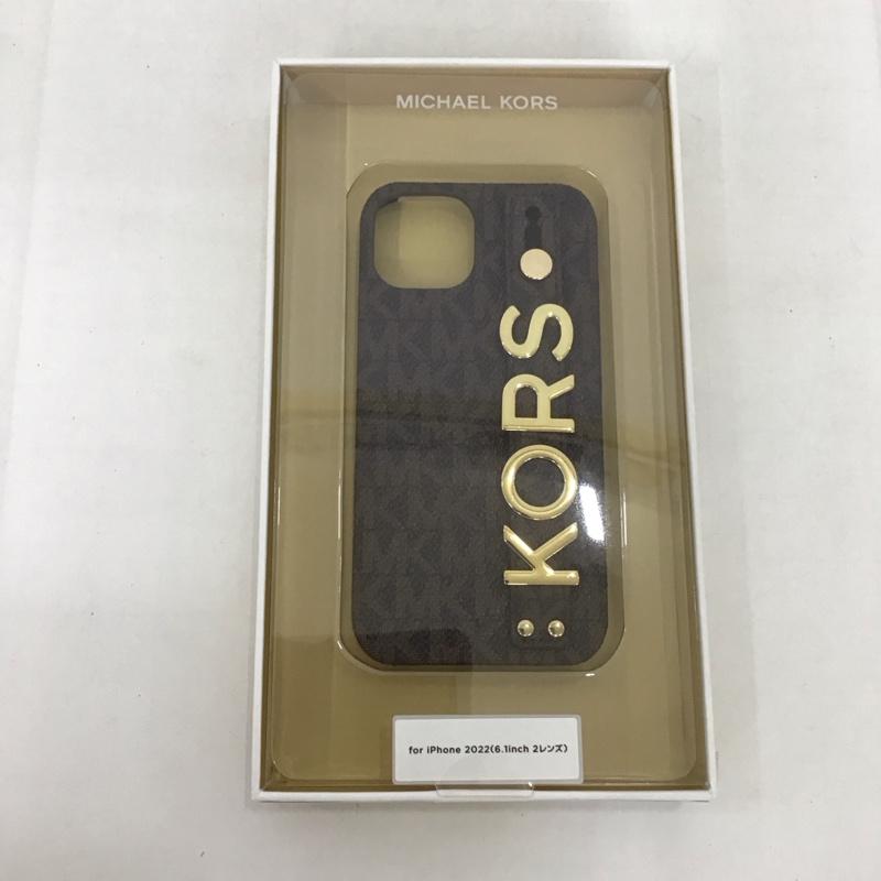 MICHAEL KORS マイケルコース ファッション小物 ファッション小物 MKSRBRWWPIP2261 Slim Wrap Case Stand &amp; Ring iPhone 14 iPhoneケース【USED】【古着】【中古】10127192｜クラシカ