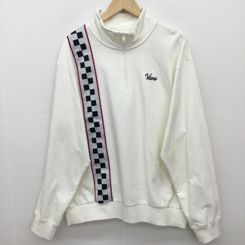 VANS バンズ 長袖 トレーナー Sweat, Sweatshirt VN0008HGFS8 Vans Race Day Q Zip【USED】【古着】【中古】10127373