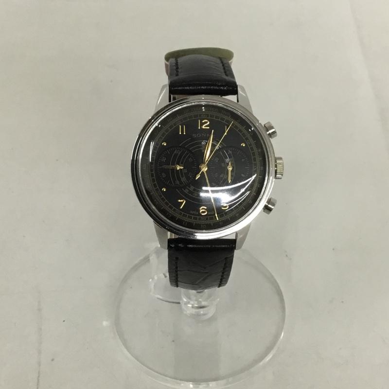 SONNE ゾンネ アナログ（クォーツ式） 腕時計 Watch Analog (Quartz) H1001 レザーベルト【USED】【古着】【中古】10129468