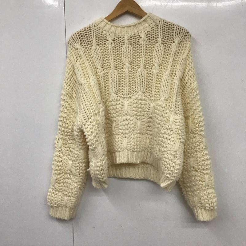 ZARA◆ニット・セーター(厚手)/S/コットン ZARA オープンニットセーター S - メルカリ