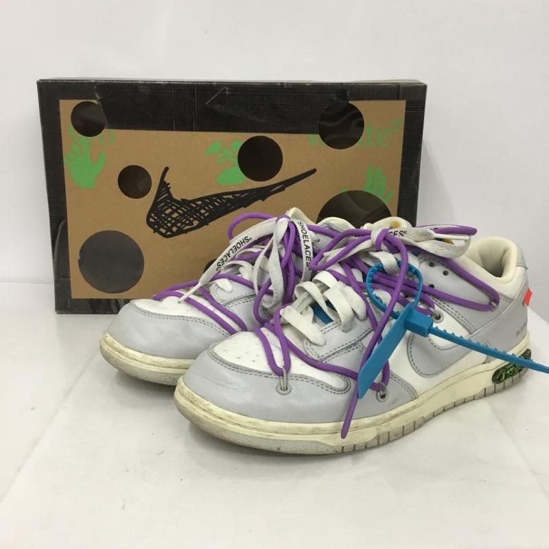 NIKE ナイキ スニーカー スニーカー Sneakers DM1602 125 DUNK LOW OFF WHITE 25.5cm 箱有【USED】【古着】【中古】10132557 14,652円