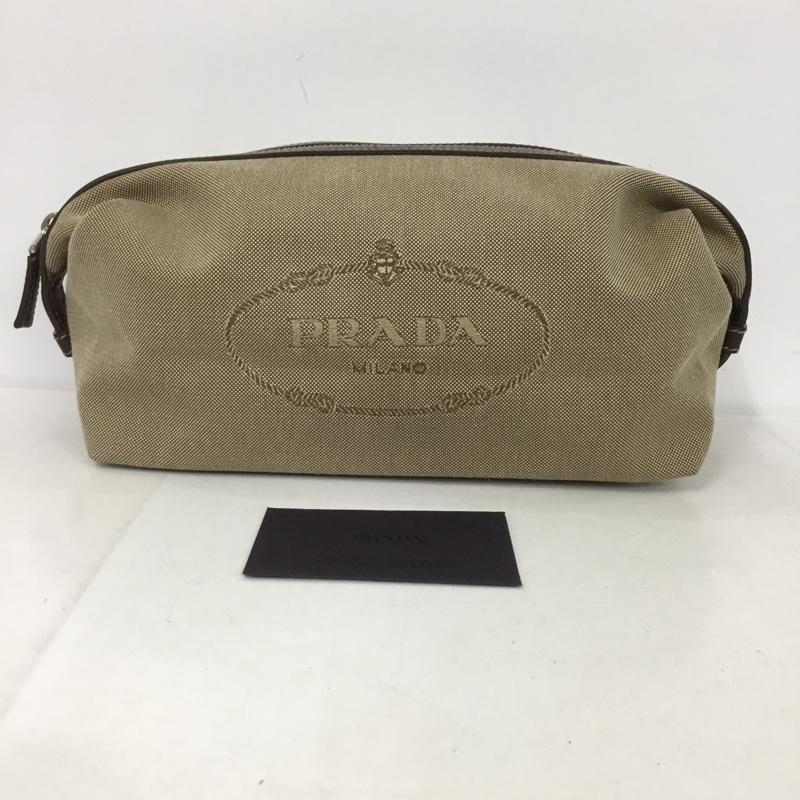 PRADA プラダ ポーチ ポーチ Pouch 2N1291 ロゴジャカード【USED】【古着】【中古】10132620