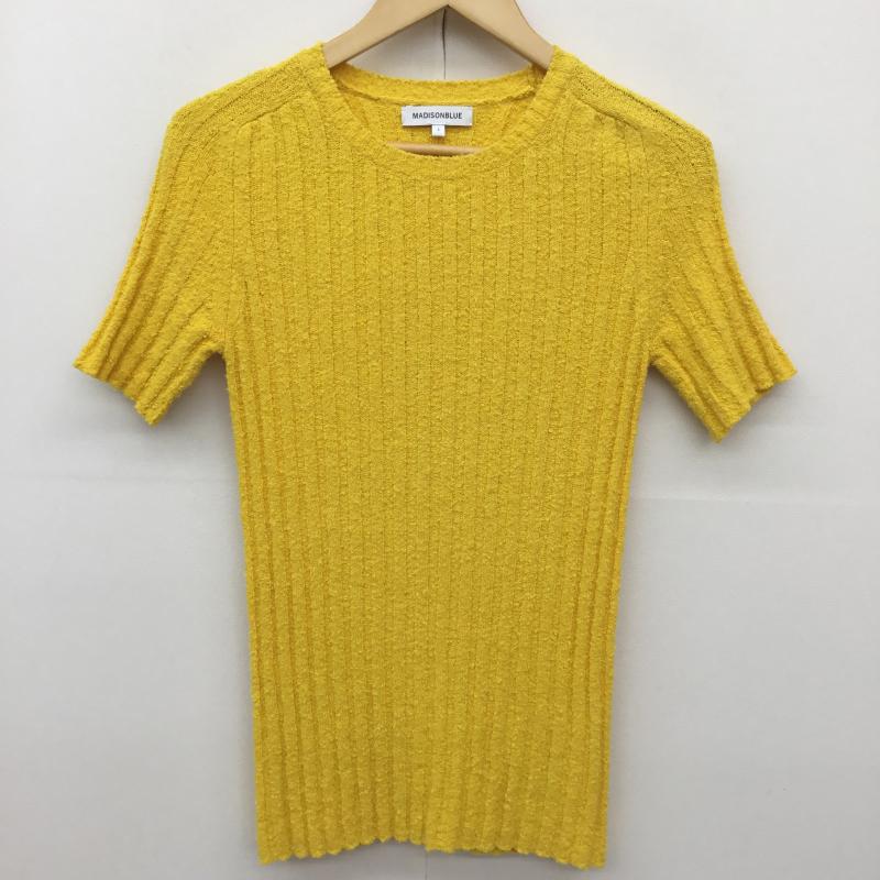MADISON BLUE マディソンブルー 半袖 カットソー Cut and Sewn ショートスリーブ ニット MB171-8020【USED】【古着】【中古】10135933 6,188円