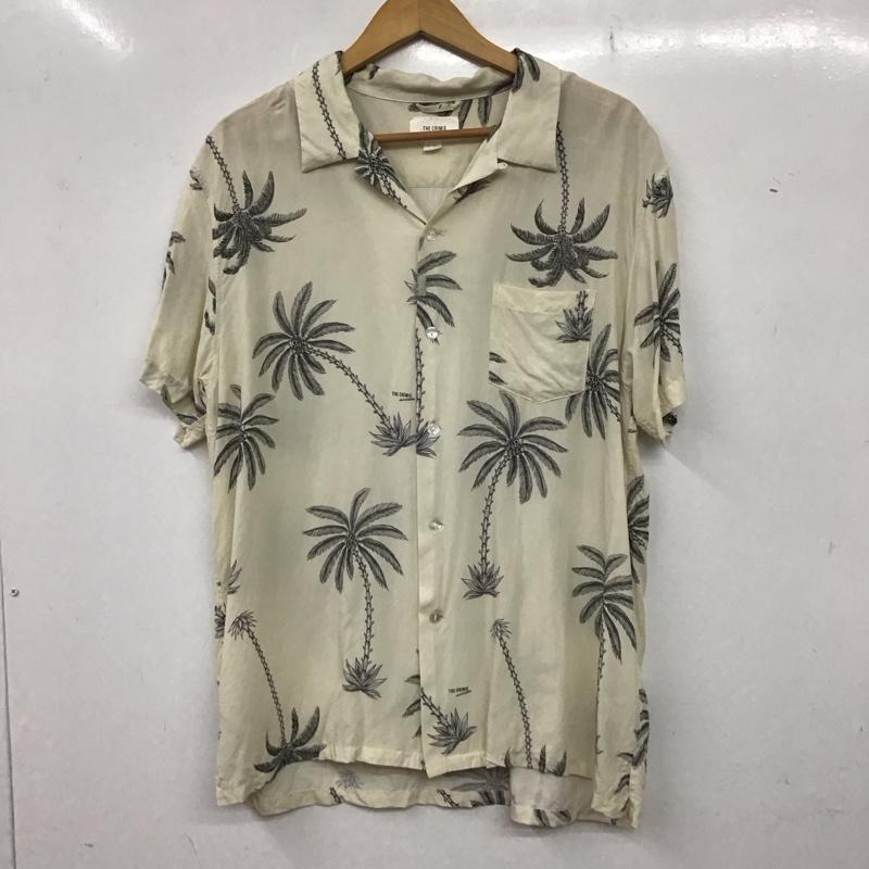 CRIMIE クライミー 半袖 シャツ、ブラウス Shirt, Blouse cr1-02c3-ss07 半袖シャツ プリントシャツ パームツリー柄アロハシャツ【USED】【古着】【中古】10136185