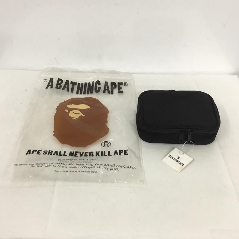 Aape ブラック ポーチ未使用 アーペーセー A.P.C. ポーチ バッグ ハンドポーチ クラッチ