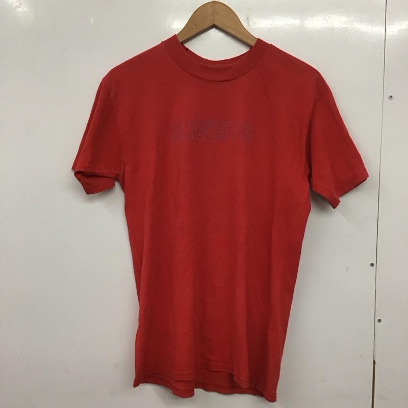 Supreme シュプリーム 半袖 プルオーバー T Shirt  99SS ステンシルロゴタイププルオーバー 半袖カットソー 刷り上げるプルオーバー【USED】【古着】【中古】10138711