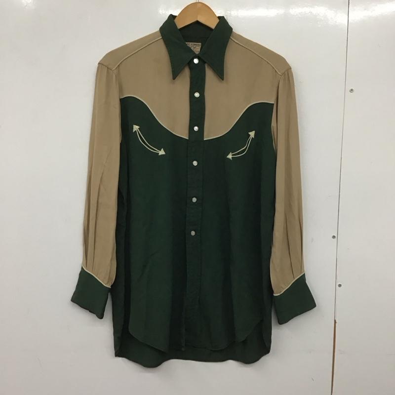 リーバイス ロングホーンボルドーウエスタンシャツヴィンテージサイズXL