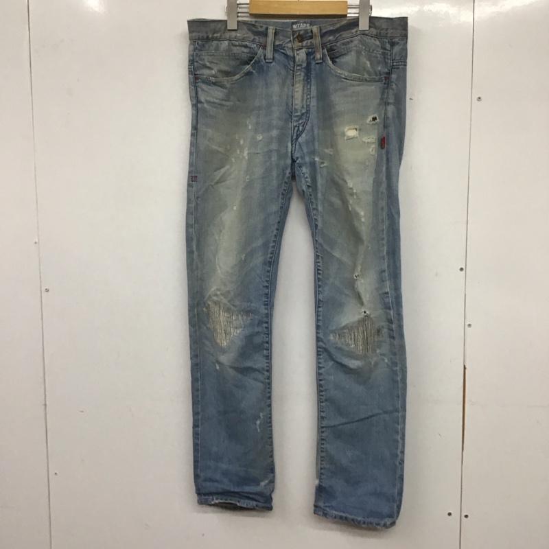 WTAPS ダブルタップス デニム、ジーンズ パンツ Pants, Trousers Denim Pants, Jeans デニムパンツ スリムパンツ カジュアルパンツ【USED】【古着】【中古】10139768