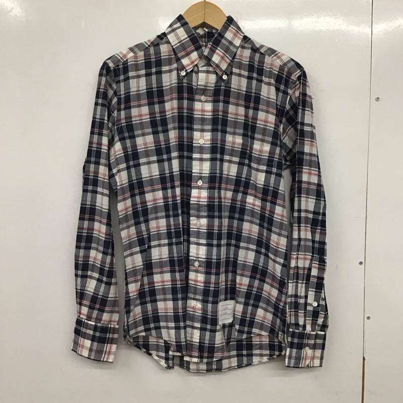 THOM BROWNE トムブラウン 長袖 シャツ、ブラウス Shirt, Blouse 【USED】【古着】【中古】10140327
