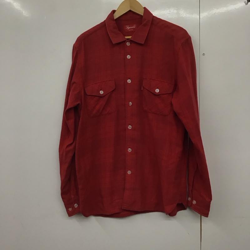 SUPREME シュプリーム 23AWサーマルレイヤード長袖ワークシャツ ブルー SUPREME シュプリーム 23AWサーマルレイヤード長袖ワークシャツ ブルー