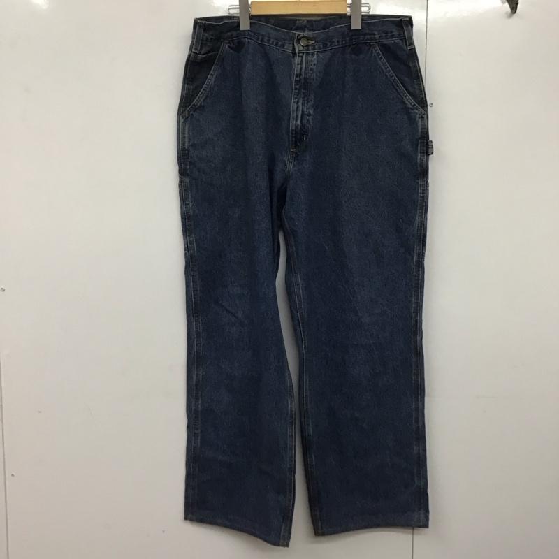 Carhartt 鉄道車両ハート型 ジーンズ、デニム ズボン下 Pants, Trousers Denim Pants, Jeans ジーンズズボン下 広広としたズボン下 心地よいズボン下【USED】【古着】【中古】10142625