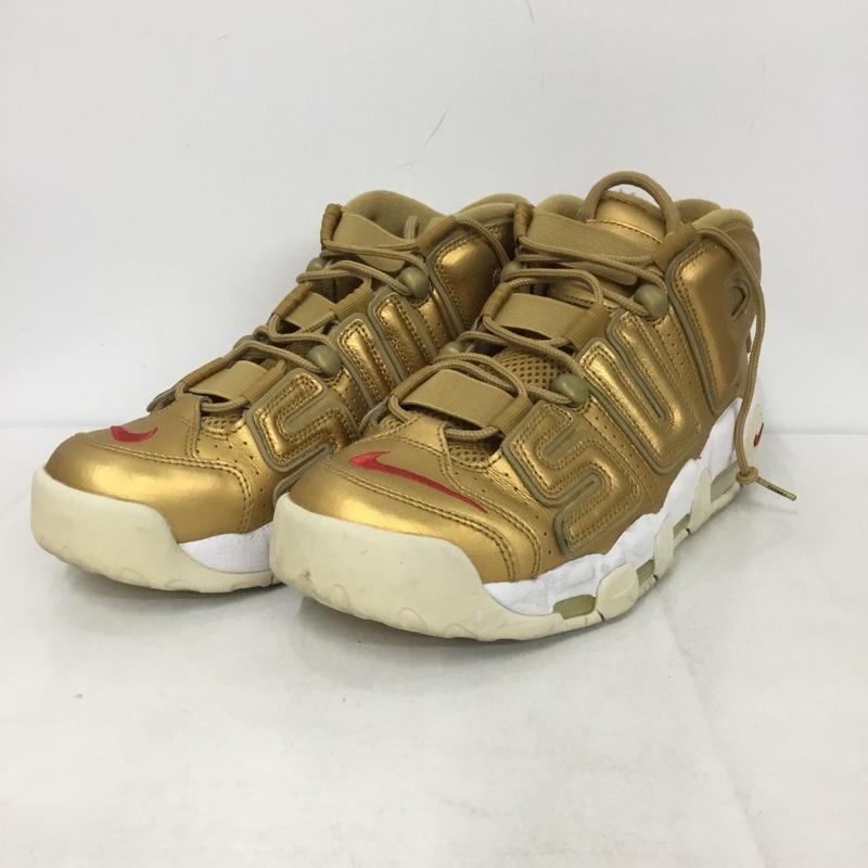 NIKE ナイキ スニーカー スニーカー Sneakers 902290-700 AIR MORE UPTEMPO SUPREME 27糎【USED】【古着】【中古】10142827