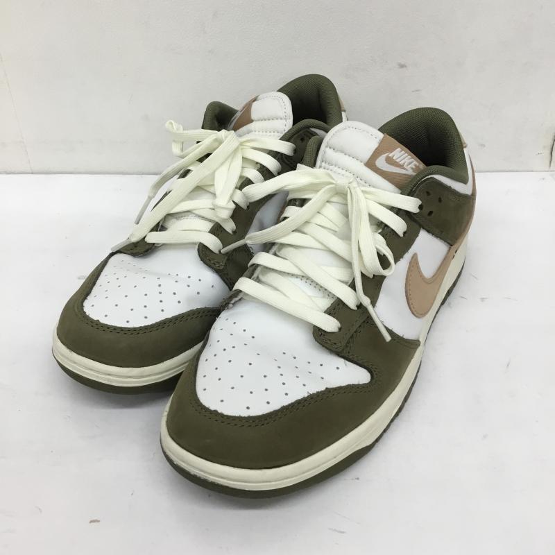 NIKE ナイキ スニーカー スニーカー Sneakers FQ8250-200 DUNK LOW RETRO PRM MEDIUM OLIVE/HEMP-SUMMIT WHITE-SAIL【USED】【古着】【中古】10143324