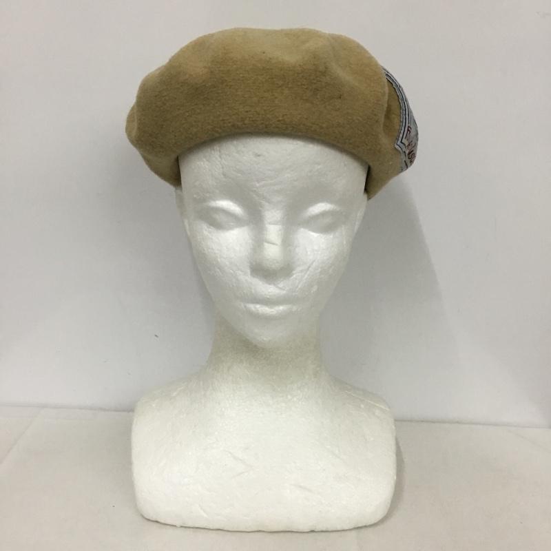 LAULHERE 置き目線路 ベレー帽 かぶり笠 Beret Hat ERIDAN ヴィンテージパッチ【USED】【古着】【中古】10143660