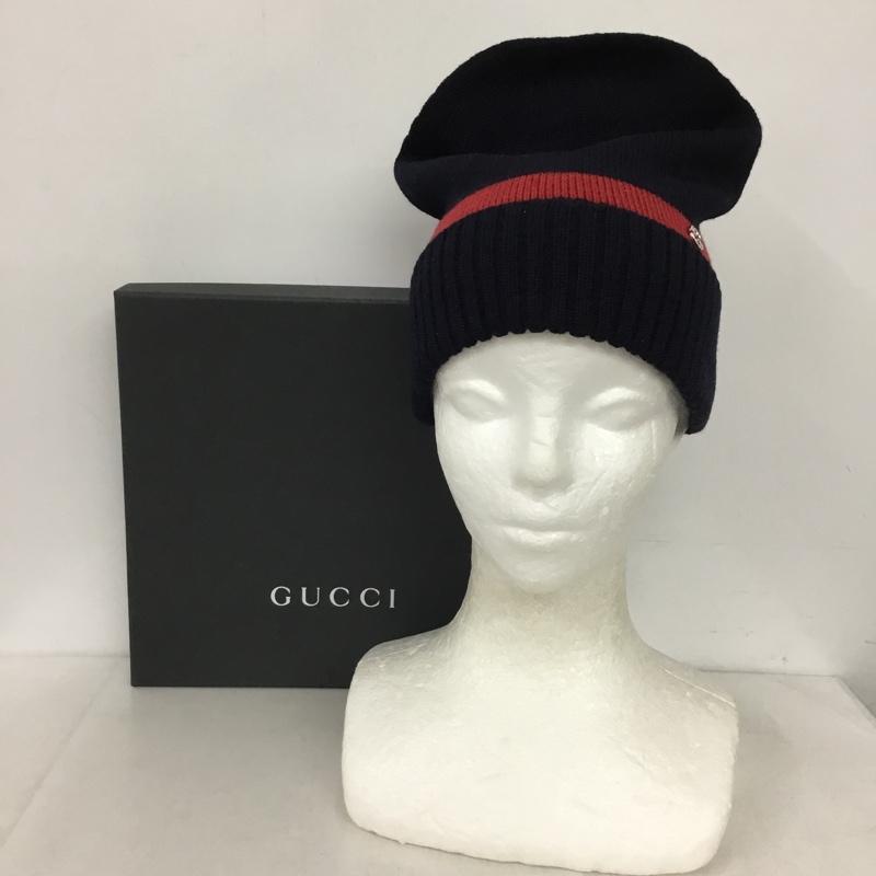 GUCCI ケーブル編み ニット帽 ライトブラウン ウール インターロッキング グッチ GUCCI GUCCI ニット帽 764594 3GB02 ダブルG ビーニー （9800