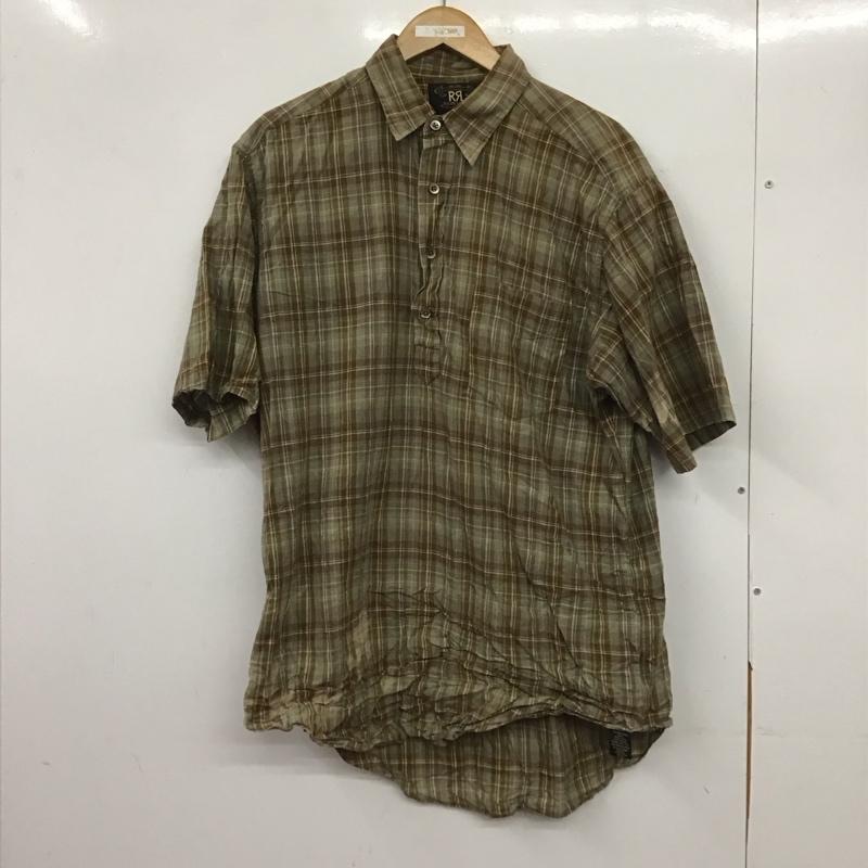 楽天市場】RRL シャツ ダブルアールエル インディゴ染め マドラス