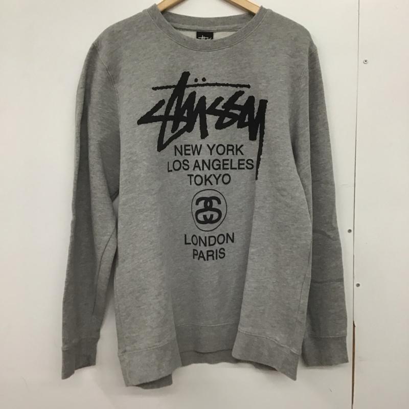 STUSSY ステューシー 長袖 トレーナー Sweat, Sweatshirt 長袖トレーナー スウェット クルーネック プルオーバー【USED】【古着】【中古】10147609