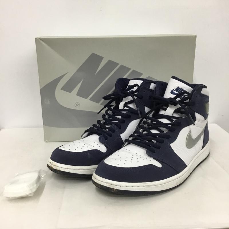 NIKE ナイキ スニーカー スニーカー Sneakers DC1788-100 AIR JORDAN 1 HIGH OG CO JP 28.5cm 箱有【USED】【古着】【中古】10147711