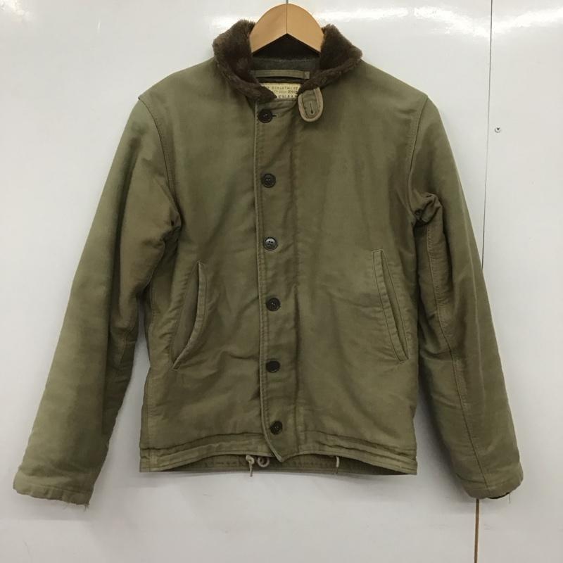 Buzz Rickson\u0027s バズリクソンズ 前掛け、上衣 上衣、厚地の外套 Jacket ミリタリー上衣 ジップアップジャケット アウター【USED】【古着】【中古】10147791