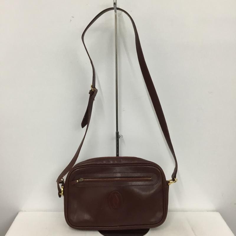 Cartier カルティエ ショルダーバッグ ショルダーバッグ Shoulder Bag 90年代 2000年代 AREITIOジップ マストライン【USED】【古着】【中古】10148659