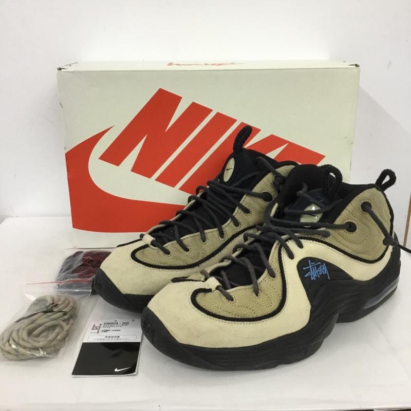 NIKE ナイキ スニーカー スニーカー Sneakers DX6934-200 AIR PENNY 2 SP STUSSY 30糎 箱有【USED】【古着】【中古】10148843