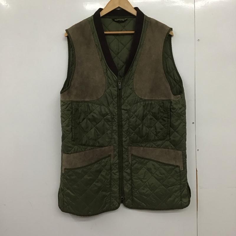 Barbour バーブァー ベスト ベスト Vest ジップアップベスト ノースリーブカットソー アウター【USED】【古着】【中古】10148891
