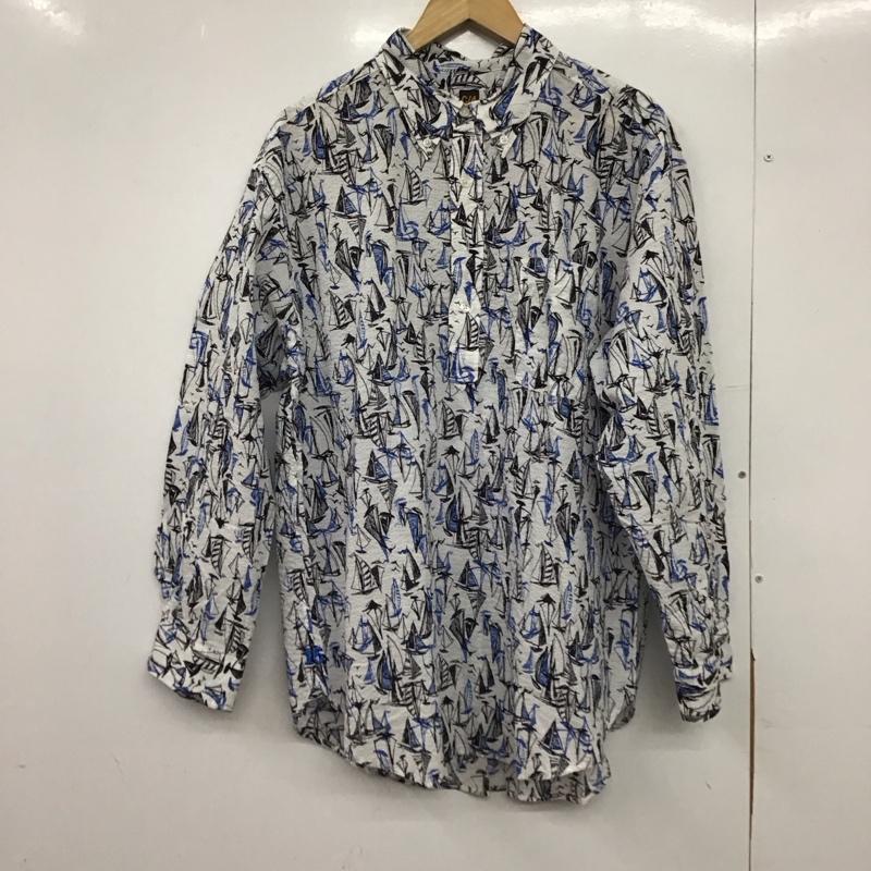 CAPTAINSANTA キャプテンサンタ 長袖 シャツ、ブラウス Shirt, Blouse 長袖シャツ 総柄シャツ ボタンダウンカラーシャツ ポケットシャツ【USED】【古着】【中古】10149766