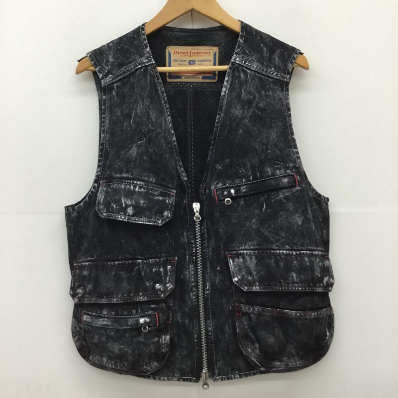 DIESEL ディーゼル ベスト ベスト Vest 23AW ブラックデニムベスト【USED】【古着】【中古】10149775｜クラシカ