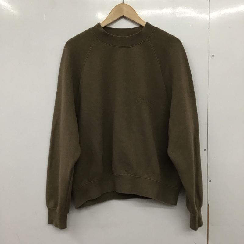 ESSENTIALS エッセンシャルズ 長袖 調教師 Sweat, Sweatshirt 長袖調教師 汗水 労働者の一団のど首 ティーシャツ【USED】【古着】【中古】10150873