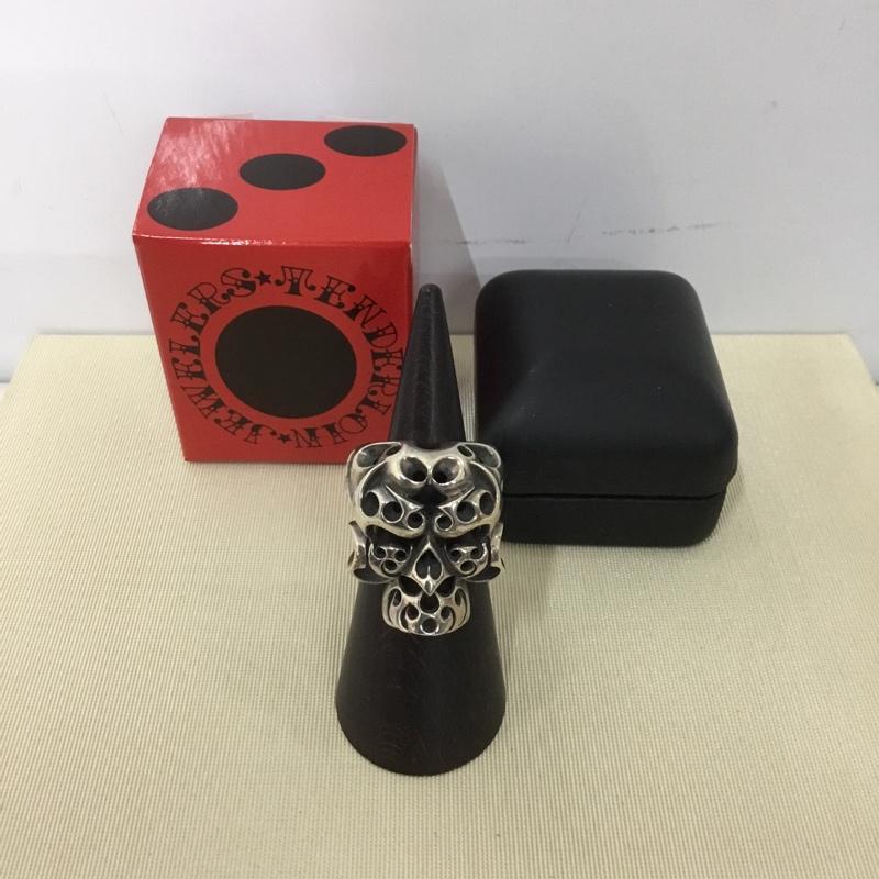 TENDERLOIN アンダーカット 指環 佩び物 Accessory Ring ボルネオスカルリング 19号 箱有【USED】【古着】【中古】10151445