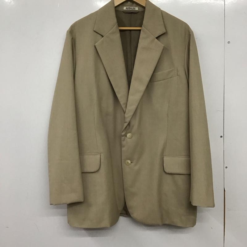 AURALEE オーラリー 上衣、スポーツジャケット 上衣、厚地の外套 Jacket a22aj01tw テーラードジャケット 心地よい上衣【USED】【古着】【中古】10152365
