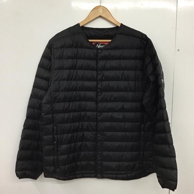 NANGA ナンガ 前掛け、上衣 上衣、厚地の外套 Jacket 落ちこむ上衣 アウター 向こう正面名取り草【USED】【古着】【中古】10152629