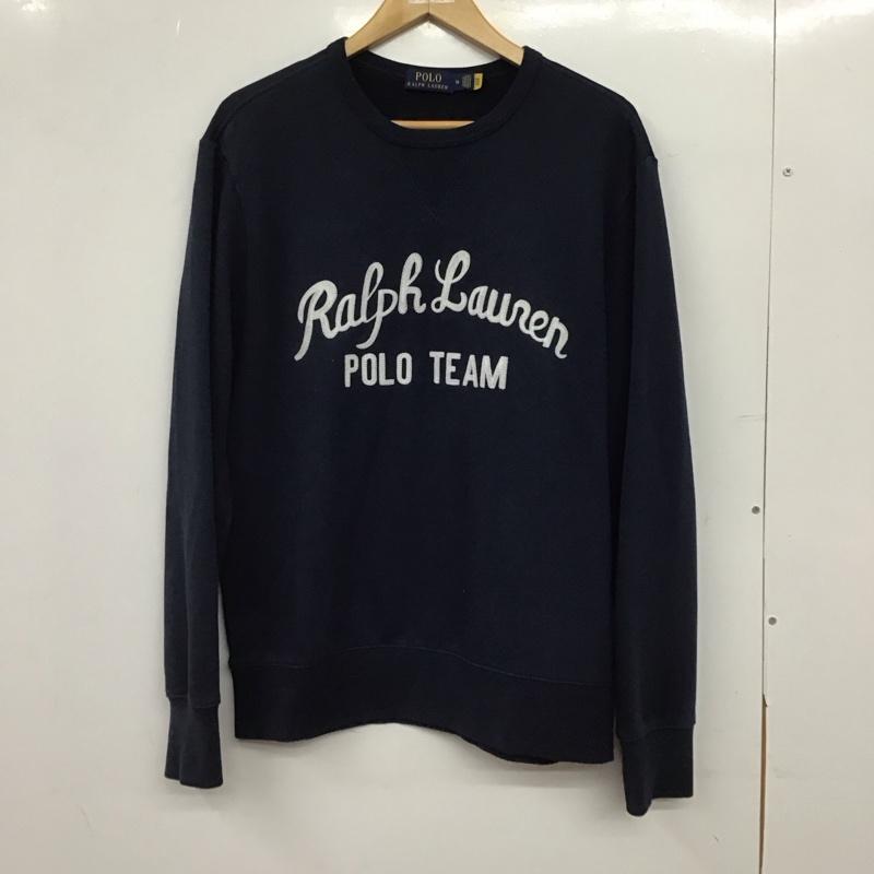POLO RALPH LAUREN ポロラルフローレン 長袖 調教師 Sweat, Sweatshirt 長袖調教師 汗水 労働者の一団のど首 ティーシャツ【USED】【古着】【中古】10152664