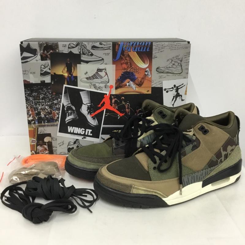 NIKE ナイキ スニーカー スニーカー Sneakers DO1830-200 AIR JORDAN 3 RETRO SE 28.5珊 箱有【USED】【古着】【中古】10153068