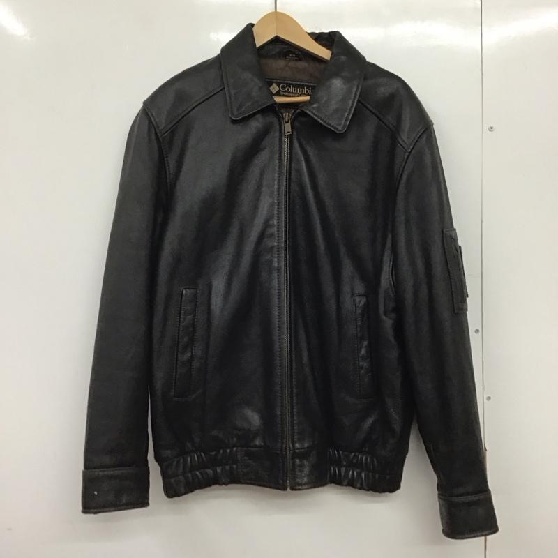 Columbia コロンビア 前掛け、上衣 上衣、厚地の外套 Jacket ジップアップジャケット なめし革上衣 アウター【USED】【古着】【中古】10153246