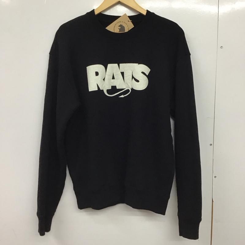 RATS ラッツ 長袖 調教師 Sweat, Sweatshirt 長袖調教師 流汗 労働者の一団素っ首 ティーシャツ【USED】【古着】【中古】10153273